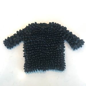 Black Y2K Popcorn Top🍿